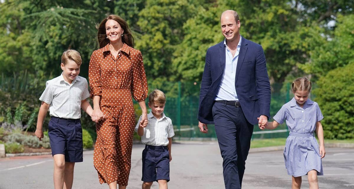 Le prince William et Kate Middleton pourraient « suivre les conseils d&rsquo;amis » sur les futures écoles de George, Charlotte et Louis