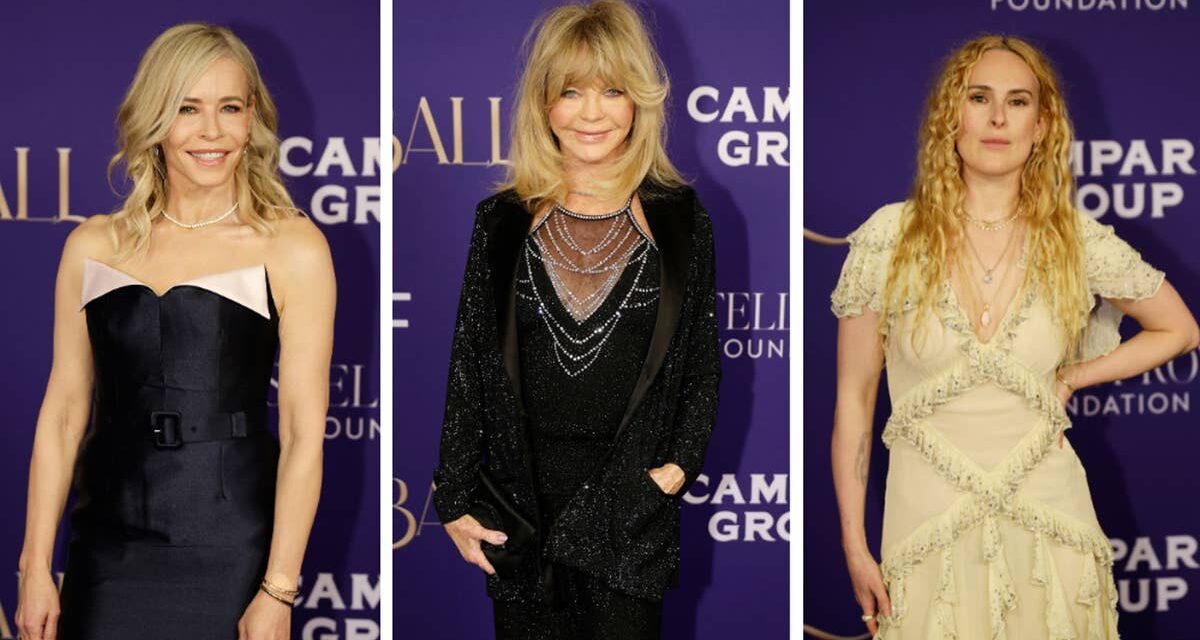 Chelsea Handler, Rumer Willis et Rachel Zoe mènent le peloton de style au gala Aspen Snow Ball