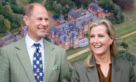 Le revenu secret de 130 000 £ par an du prince Edward et de la duchesse Sophie révélé depuis le manoir de Bagshot Park