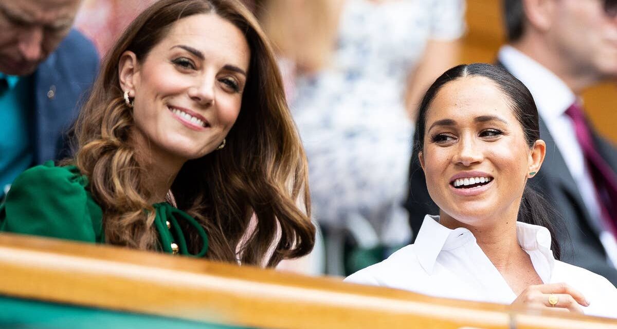 Meghan Markle vient d&rsquo;associer sa robe caniculaire à 260 £ avec l&rsquo;accessoire d&rsquo;hiver incontournable de Kate Middleton