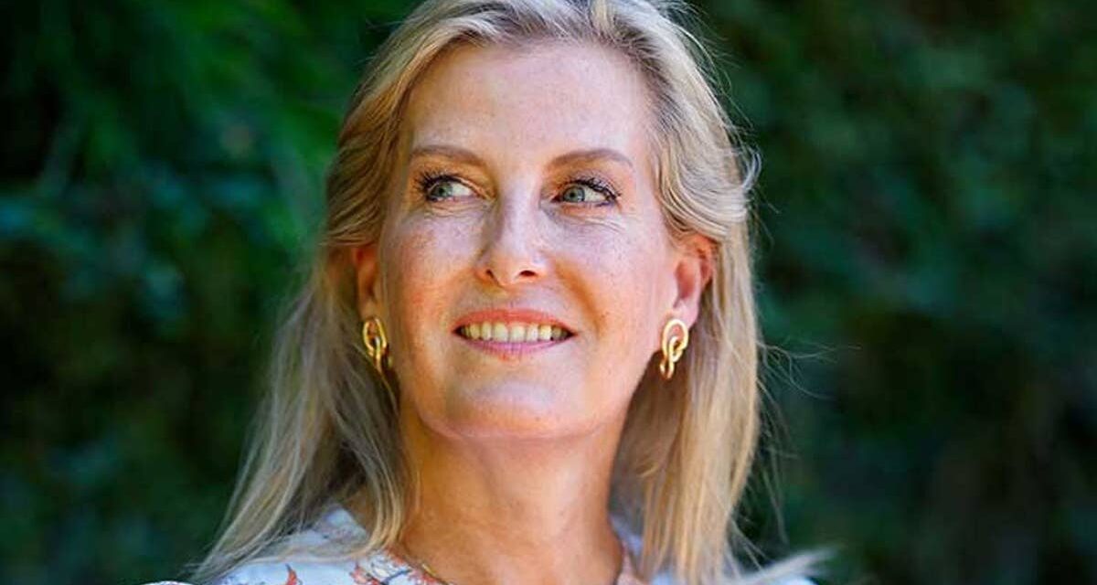 Le moment d&rsquo;icône de mode de la duchesse Sophie dans une robe « vengeance » codée par la princesse Diana