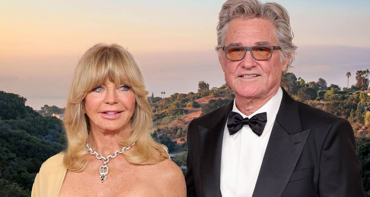 L&rsquo;ancienne maison de Kurt Russell et Goldie Hawn, d&rsquo;une valeur de 13,4 millions de dollars, avec une cabane de méditation « transformationnelle »