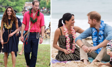 6 fois, de manière inattendue, la famille royale est allée pieds nus en public, de Kate Middleton à Meghan Markle