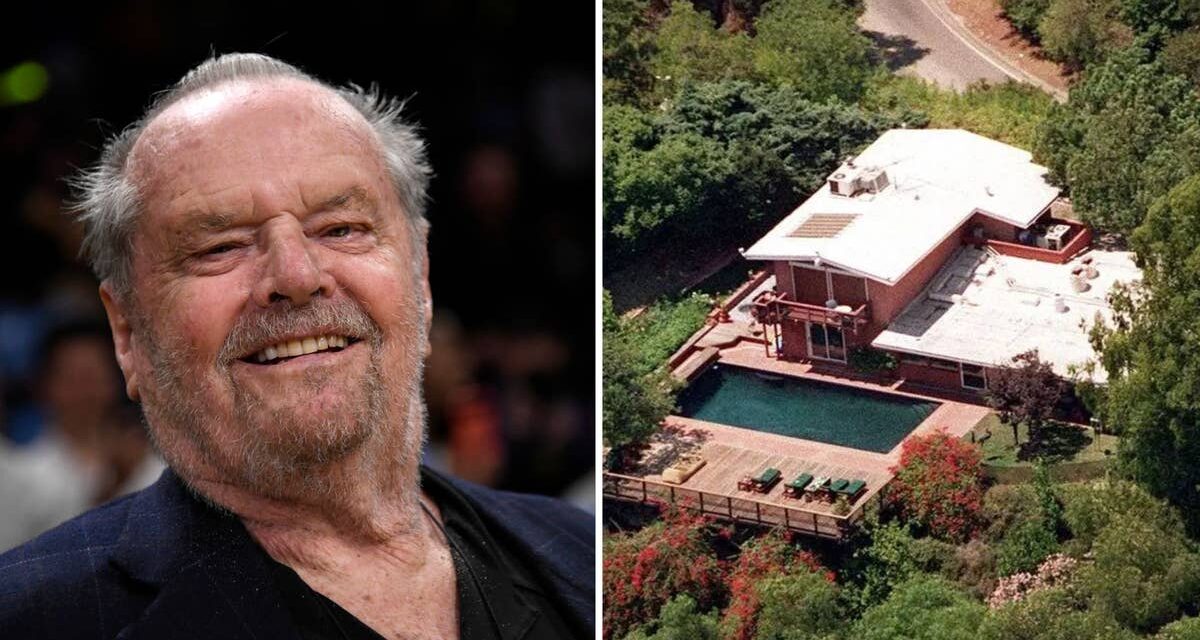 À l&rsquo;intérieur du complexe isolé de Mulholland Drive, d&rsquo;une valeur de 10 millions de dollars, de Jack Nicholson