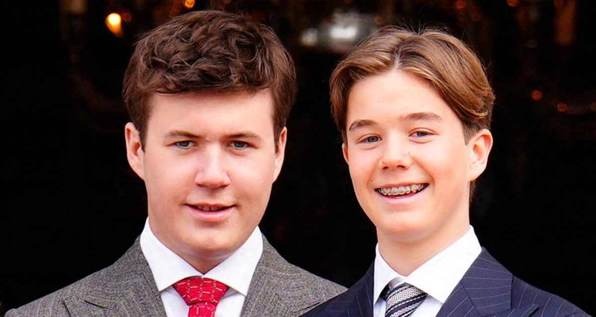 Christian, le frère aîné du prince Vincent, lui vient en aide dans un moment attachant – regardez