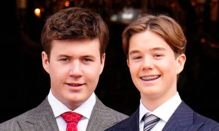 Christian, le frère aîné du prince Vincent, lui vient en aide dans un moment attachant – regardez