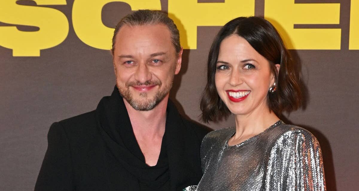 James McAvoy fait une rare apparition avec sa femme après la révélation secrète d&rsquo;un bébé