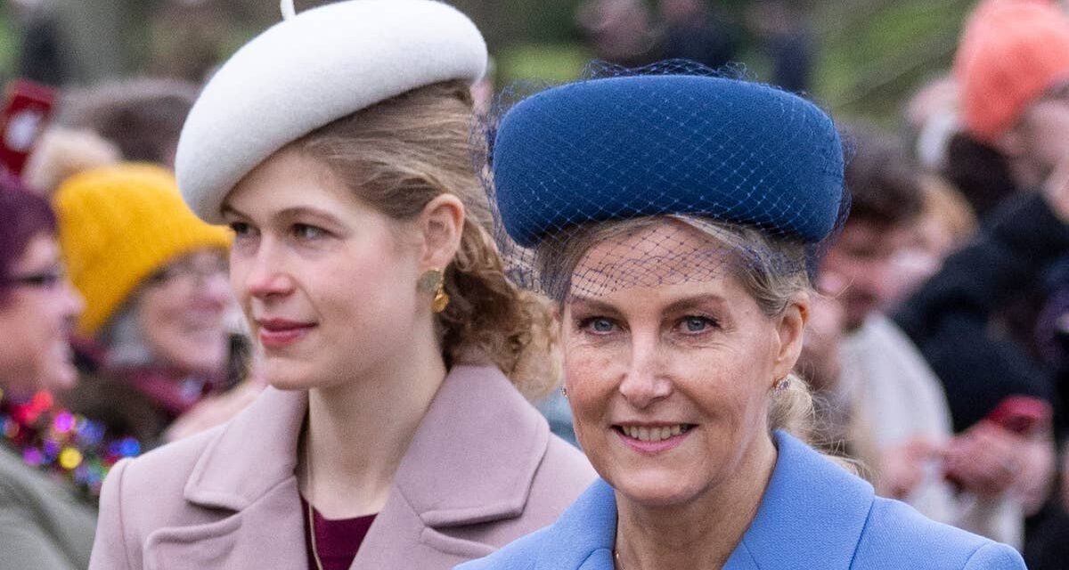 Le moment d&rsquo;imitation secrète de la duchesse Sophie et de sa fille Lady Louise Windsor