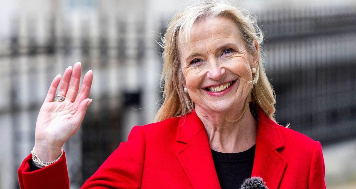 À l&rsquo;intérieur de la retraite de Carol Kirkwood loin de la BBC avec son mari depuis 2 ans