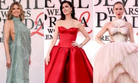 Anne Hathaway mène les mieux habillées aux côtés de Heidi Klum à la première de Devil Wears Prada 2 à New York