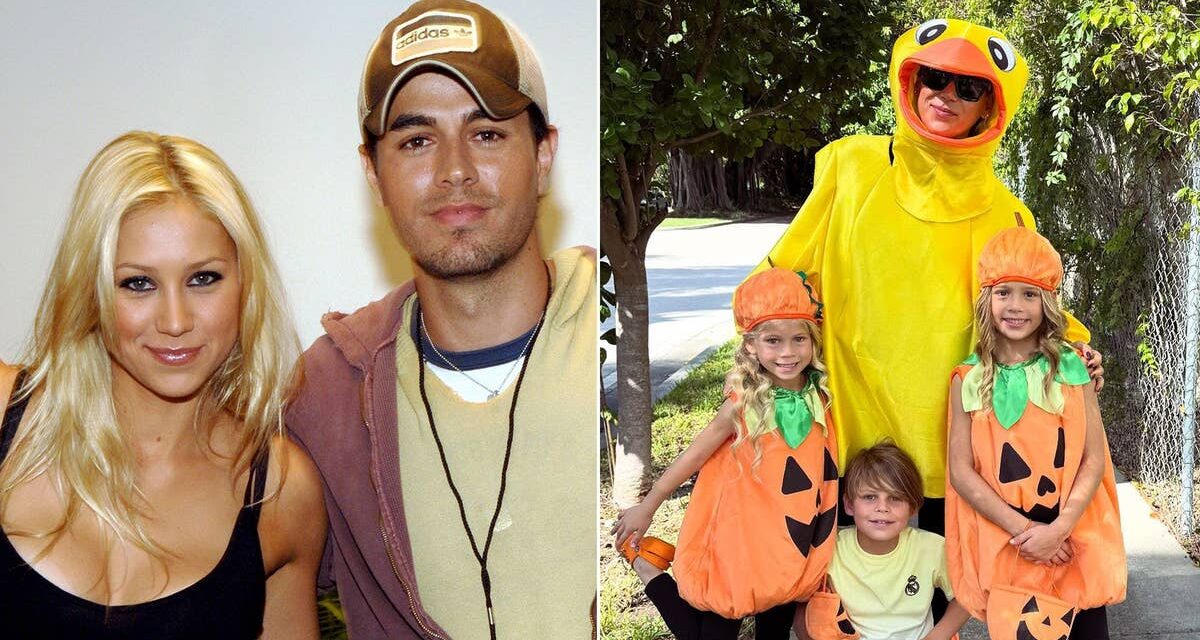 La vie de famille intime d&rsquo;Enrique Iglesias avec Anna Kournikova et ses 4 enfants – y compris le passe-temps de son fils