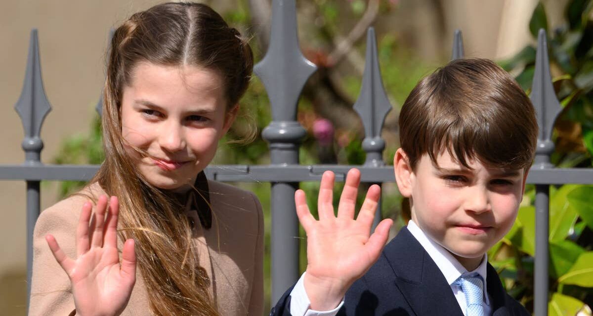 Le prince Louis idolâtre sa grande sœur, la princesse Charlotte, sous un air d&rsquo;amour filmé