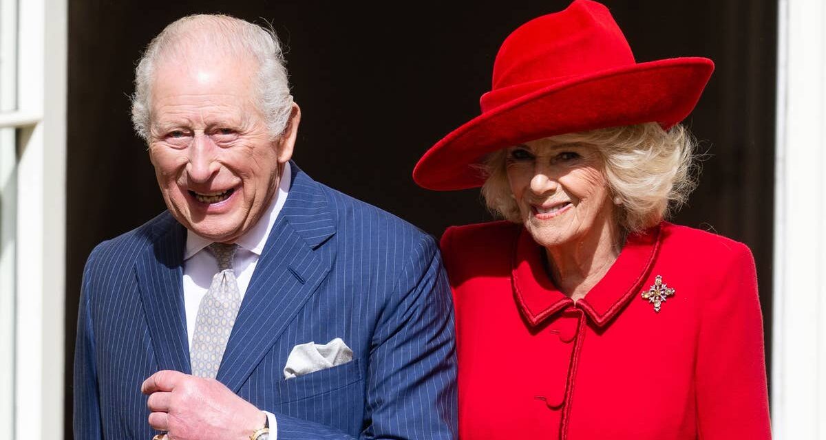 Le roi Charles embrasse ses petits-enfants le dimanche de Pâques – regardez