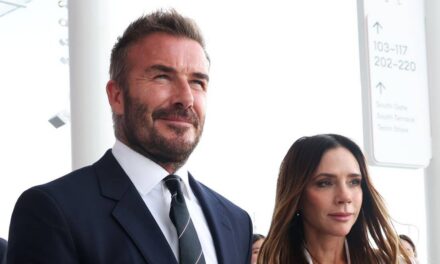 Victoria Beckham et Harper Beckham soutiennent David Beckham pour une réalisation de 750 millions de dollars – photos
