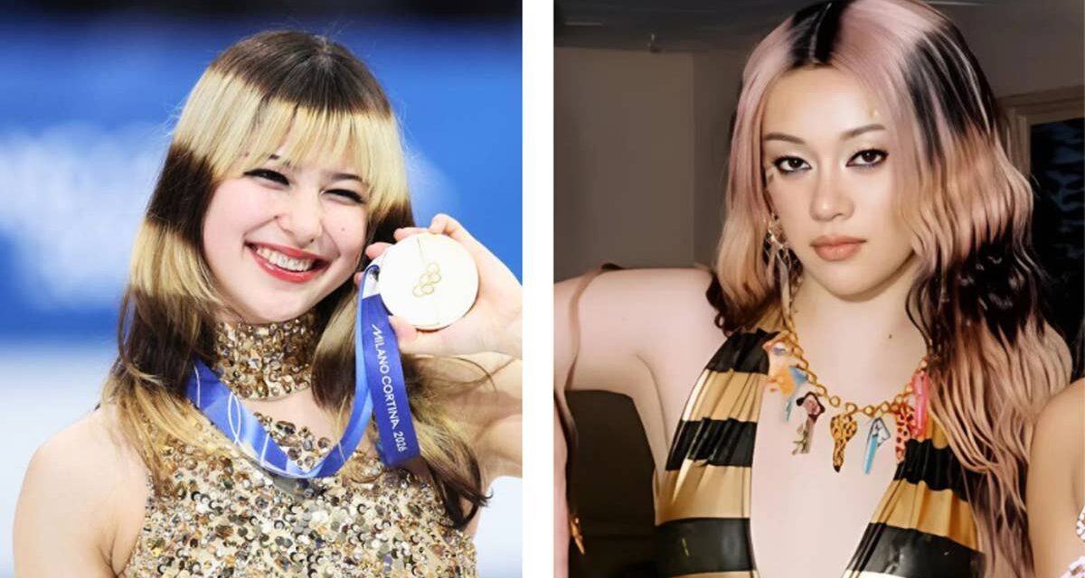 Alysa Liu lance une nouvelle tendance alors que le membre de KATSEYE s&rsquo;inspire clairement du look emblématique du patineur artistique