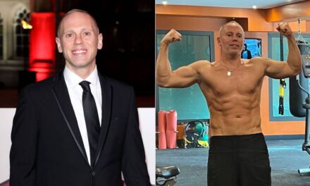 Le juge Rinder, 47 ans, montre des muscles inattendus dans un nouveau selfie