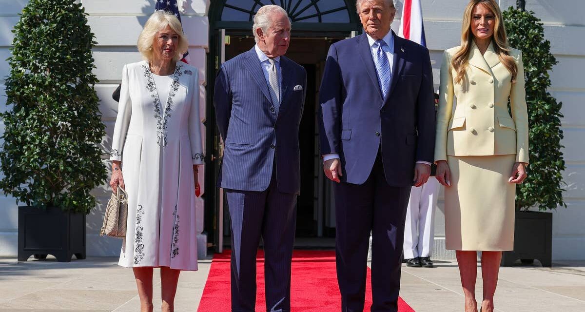 DERNIÈRES NOUVELLES ROYALES : Le roi Charles et la reine Camilla marquent la première journée complète de visite d&rsquo;État, y compris le banquet d&rsquo;État