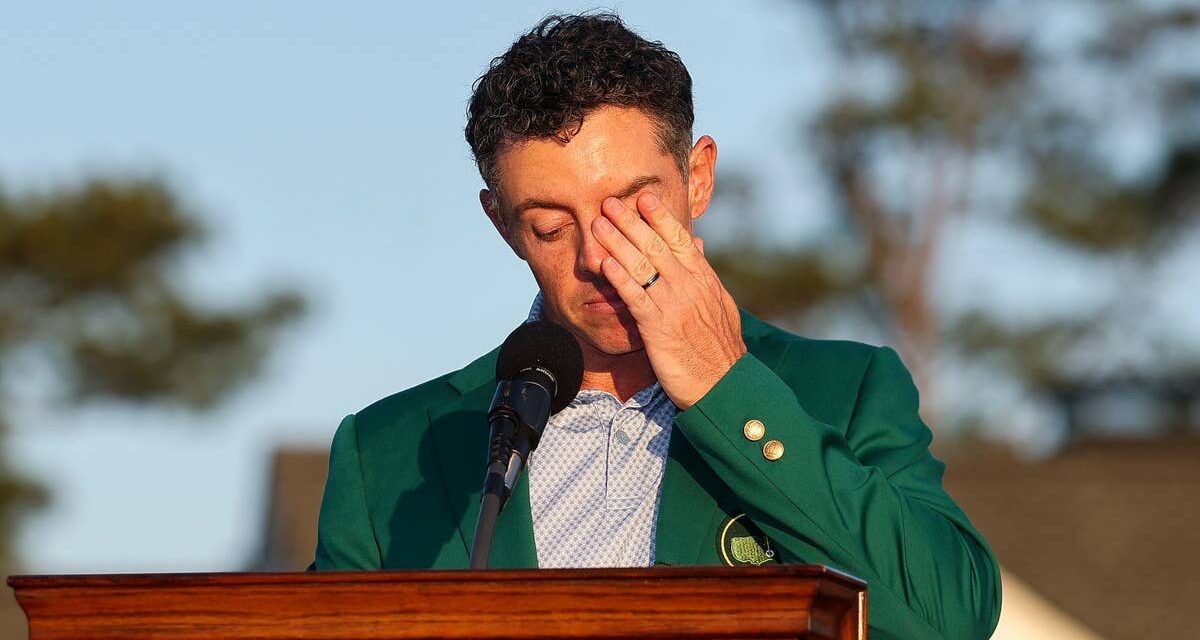 Moment d&rsquo;émotion Le vainqueur du Masters Rory McIlroy retrouve sa femme Erica et sa fille Poppy dans un triomphe épique