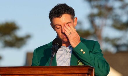 Moment d&rsquo;émotion Le vainqueur du Masters Rory McIlroy retrouve sa femme Erica et sa fille Poppy dans un triomphe épique