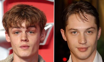 Tom Hardy ressemble tellement à son fils de 18 ans sur des photos étranges du tapis rouge