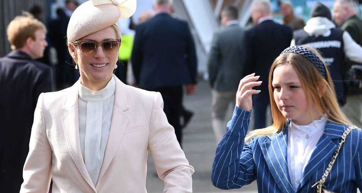 Mia Tindall, 12 ans, a tellement changé lorsqu&rsquo;elle sort aux côtés de la glamour maman royale Zara Tindall pour une journée aux courses