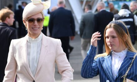 Mia Tindall, 12 ans, a tellement changé lorsqu&rsquo;elle sort aux côtés de la glamour maman royale Zara Tindall pour une journée aux courses