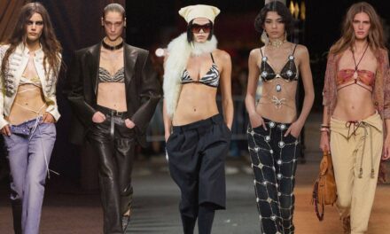 Comment le combo soutien-gorge et pantalon taille basse est devenu l&rsquo;ensemble ultime des célébrités