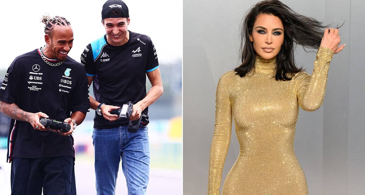 La star de la F1 semble confirmer la romance entre Lewis Hamilton et Kim Kardashian