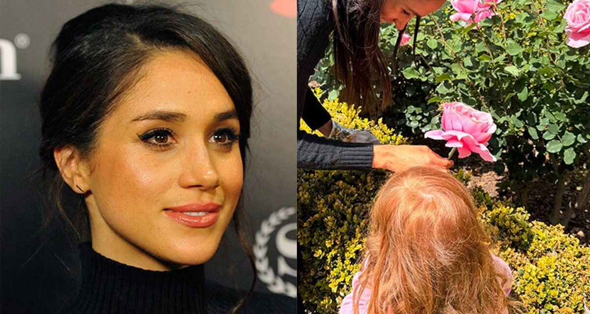 Les cheveux roux flottants de la princesse Lilibet volent la vedette alors qu&rsquo;elle profite d&rsquo;une chasse magique de Pâques avec le prince Archie