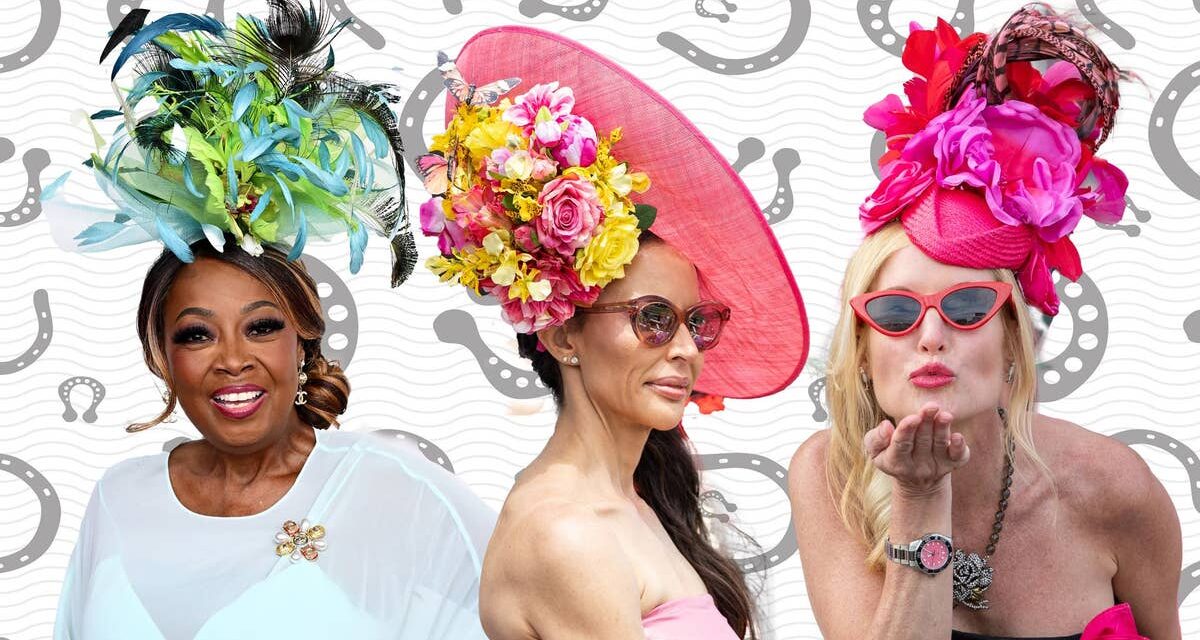 Dans le monde merveilleux et fantaisiste des chapeaux Kentucky Derby
