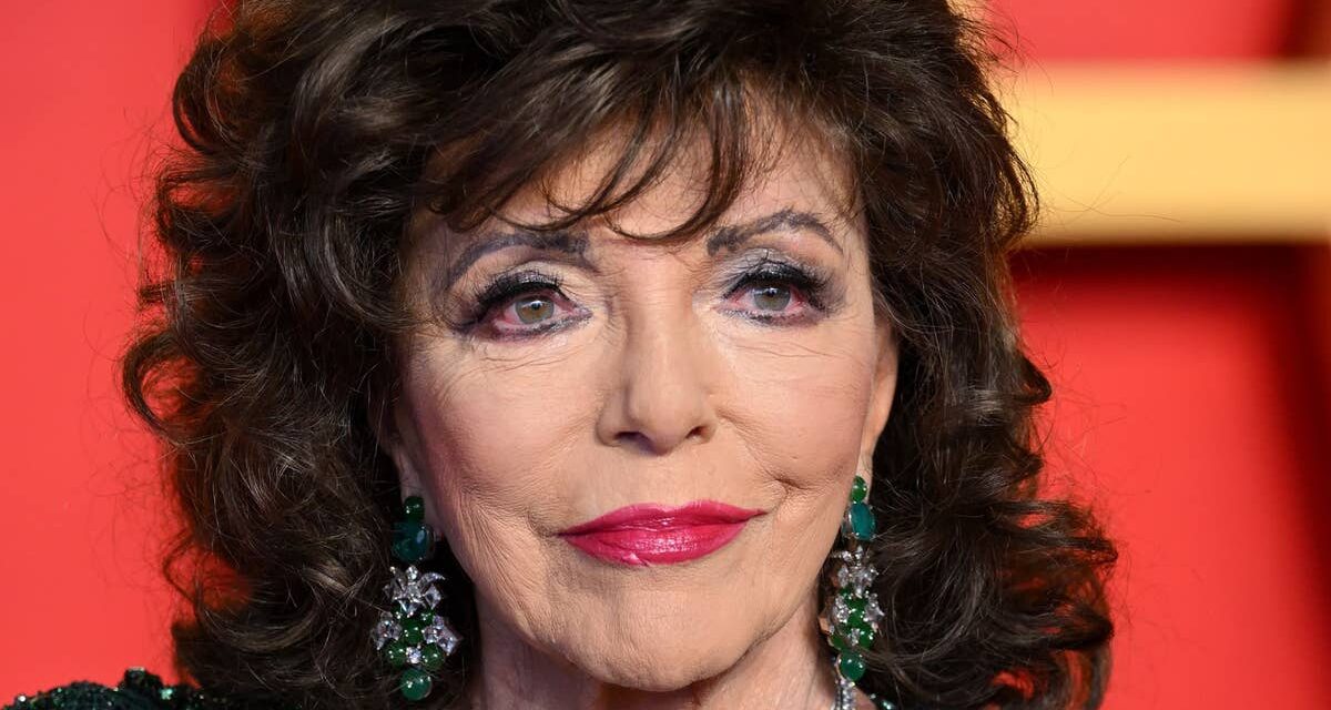 Joan Collins, 92 ans, est méconnaissable sur une photo des années 1960 avec des collants scintillants