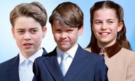 L&rsquo;apparition de Prince George, de la princesse Charlotte et du prince Louis à Pâques montre à quel point ils ont grandi