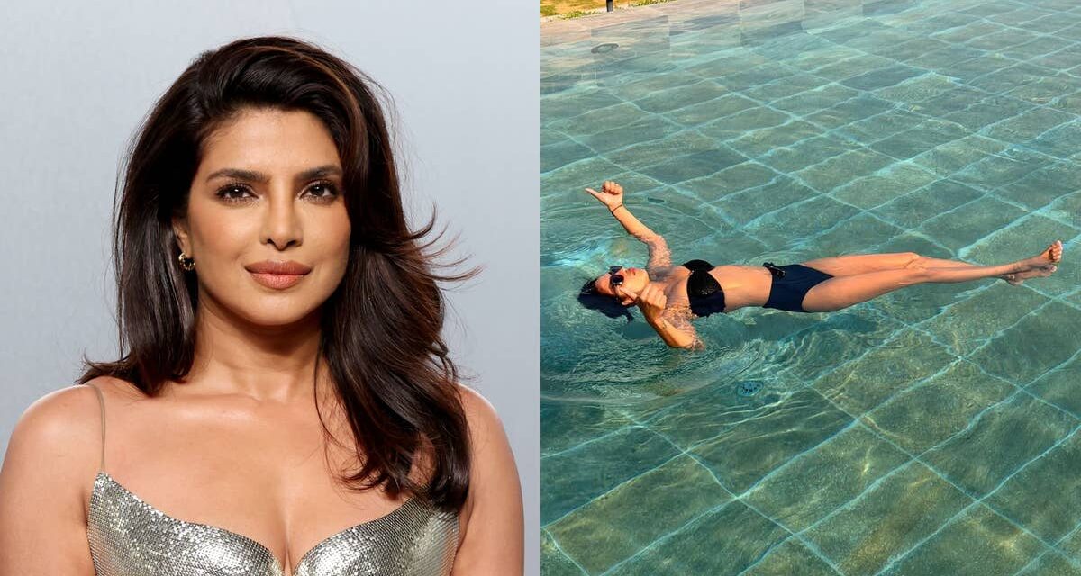 Priyanka Chopra montre son corps de plage avec des clichés de bikini au bord de la piscine