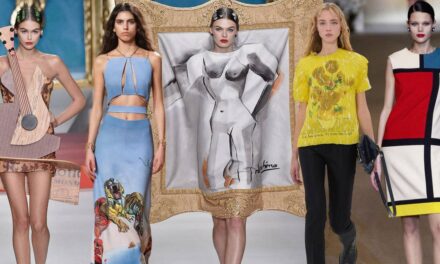 12 fois l&rsquo;art a inspiré le défilé : Alexander McQueen, Moschino et plus
