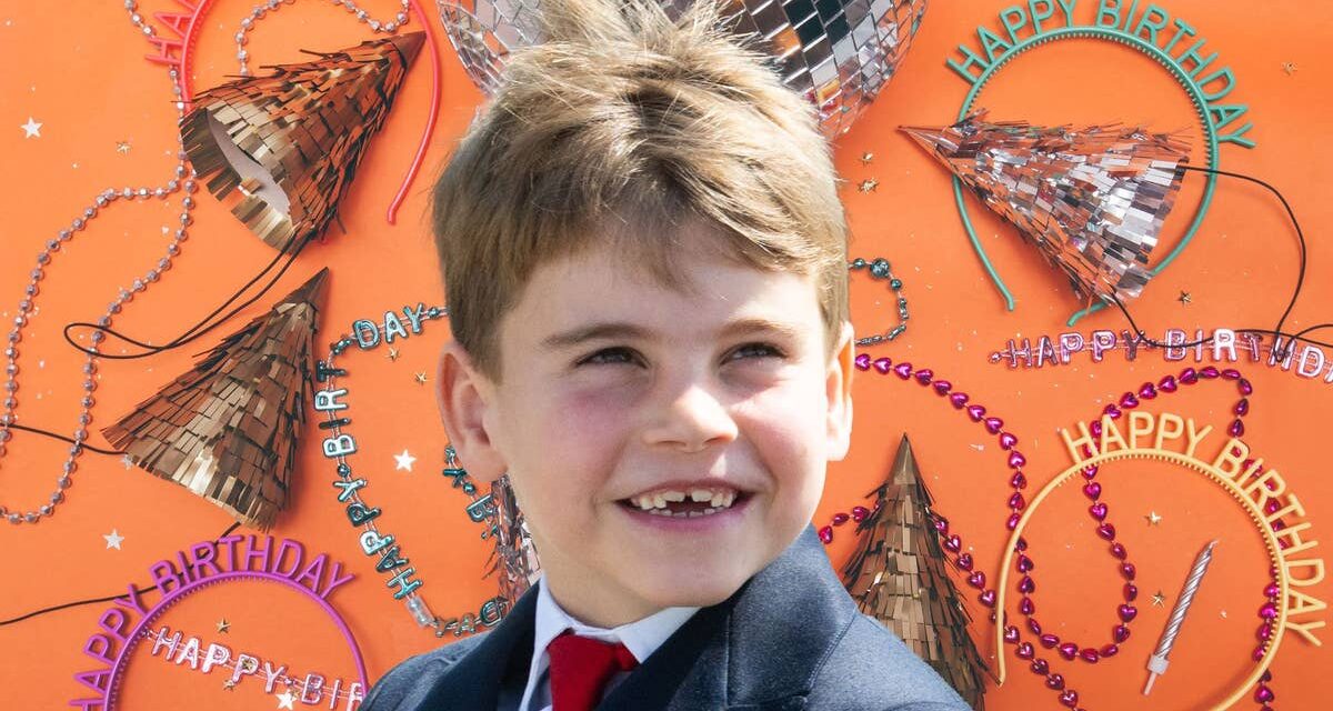 Les photos les plus coquines de tous les temps du prince Louis alors qu&rsquo;il fête ses 8 ans
