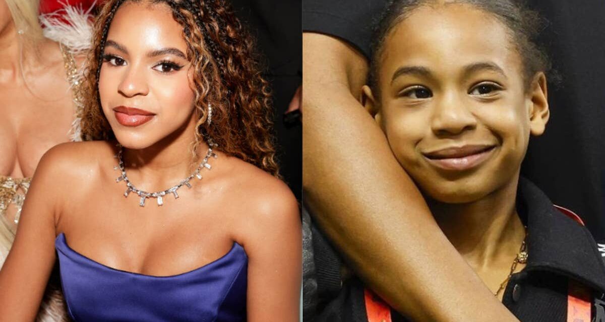 Blue Ivy et Rumi Carter mettent les produits Cécred de Beyoncé à l&rsquo;épreuve alors que leur maman adorée donne un rare aperçu de leur lien