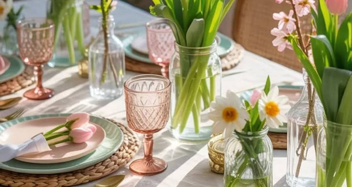 Vous organisez ce printemps ? Ces 10 idées de décoration de table changent tout