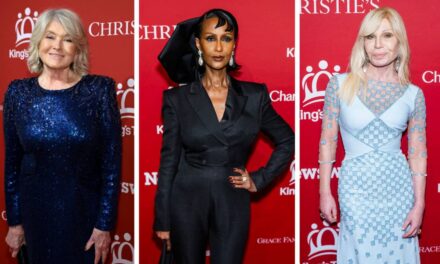Iman est à la tête des personnes les mieux habillées lors du 5e gala mondial annuel de King&rsquo;s Trust, rempli de stars.