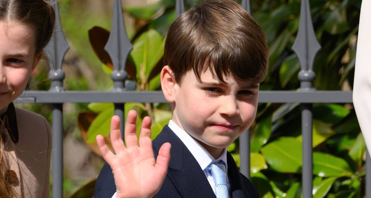 Le prince Louis, 7 ans, est « tellement adulte » qu&rsquo;il affiche le meilleur comportement de tous les temps lors du service de Pâques