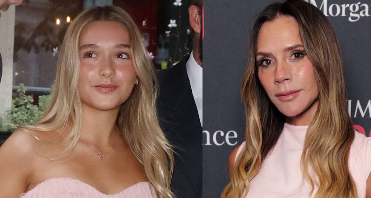 Victoria Beckham, 52 ans, commence à ressembler de plus en plus à Harper, 14 ans, de jour en jour – mais pas pour la raison que l&rsquo;on pourrait penser