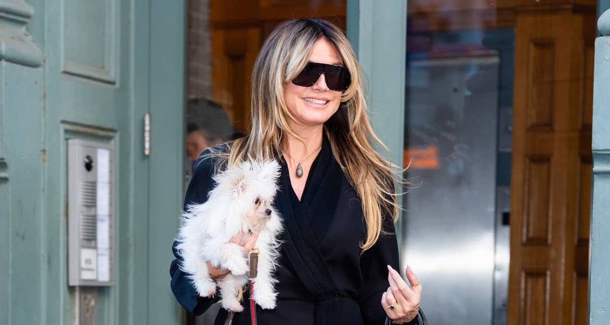 Les bas transparents et les talons vertigineux d&rsquo;Heidi Klum constituent le combo sensuel ultime sur de nouvelles photos