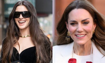 La garde-robe d&rsquo;Anne Hathaway Le Diable s&rsquo;habille en Prada 2 vient de copier Kate Middleton