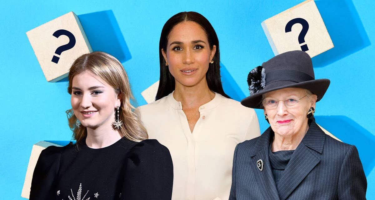 Jouez au jeu de cartes mémoire royales de HELLO ! : des Sussex d&rsquo;Australie aux membres de la famille royale néerlandaise aux États-Unis