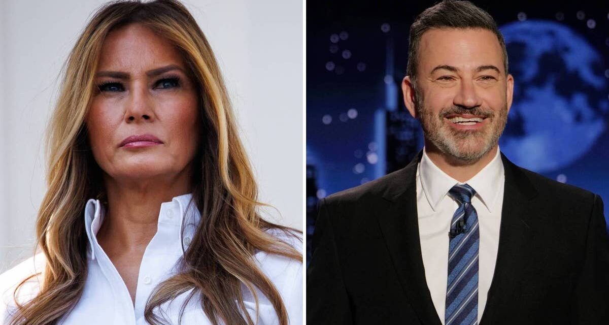 Melania Trump brise le silence sur la blague vieille de plusieurs jours de Jimmy Kimmel la décrivant comme une « future veuve »