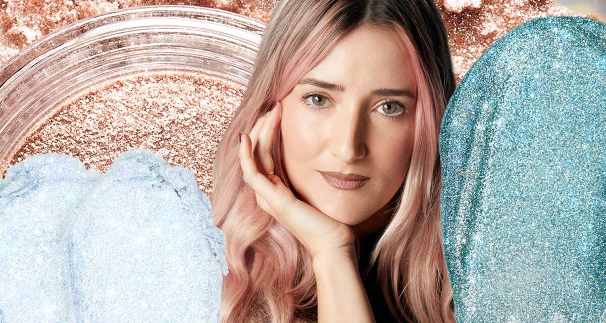 Je veux que les femmes de tous âges sachent que le maquillage pailleté peut être joyeux