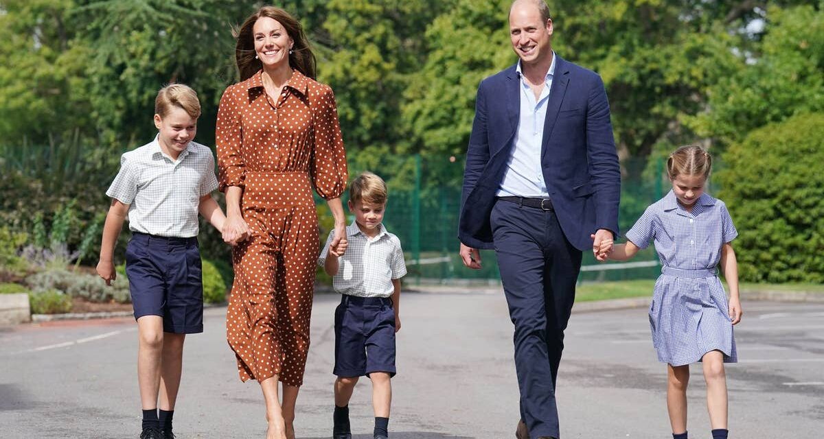 Le prince William et Kate Middleton « fortement impliqués » dans les discussions WhatsApp des parents d&rsquo;élèves – rapport