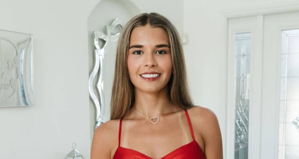 Kai Trump a grandi dans une robe rouge éclatante pour une étape importante