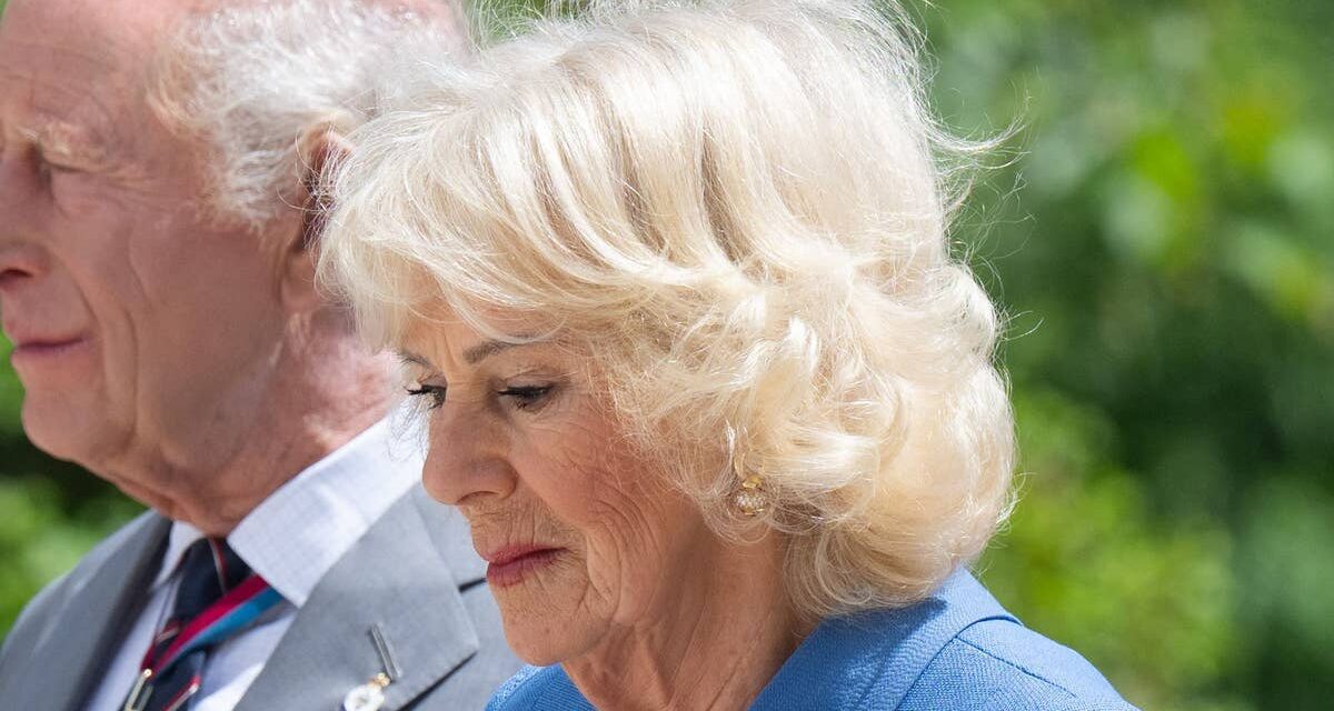 La reine Camilla confrontée à une malheureuse attaque d&rsquo;abeilles lors d&rsquo;une visite d&rsquo;État solennelle aux États-Unis
