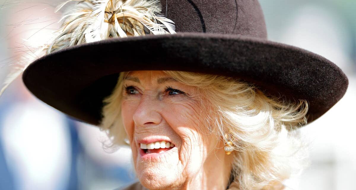 Moley, le chien de sauvetage de la reine Camilla, vole la vedette lors d&rsquo;une apparition ultra-rare