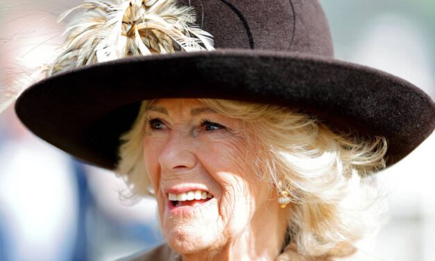Moley, le chien de sauvetage de la reine Camilla, vole la vedette lors d&rsquo;une apparition ultra-rare